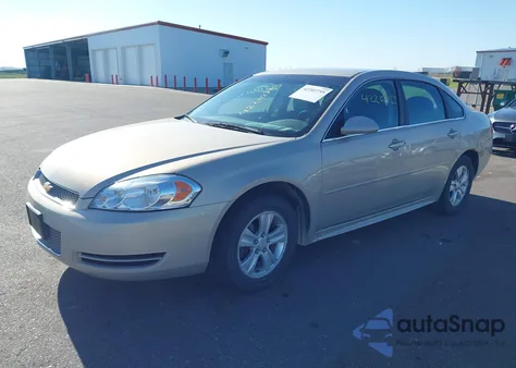 2012 Chevrolet Impala Ls z USA, uszkodzony, nr VIN 2G1WF5E36C1282543